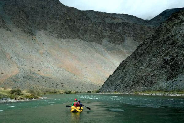 Canoeing the Orkhon Canyons